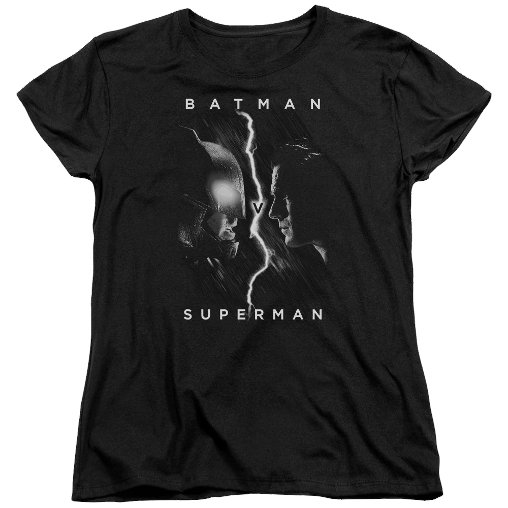 Batman v Superman Face To Face - Women's T-Shirt Women's T-Shirt Batman   