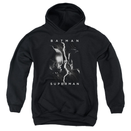 Batman v Superman Face To Face - Youth Hoodie Youth Hoodie (Ages 8-12) Batman   