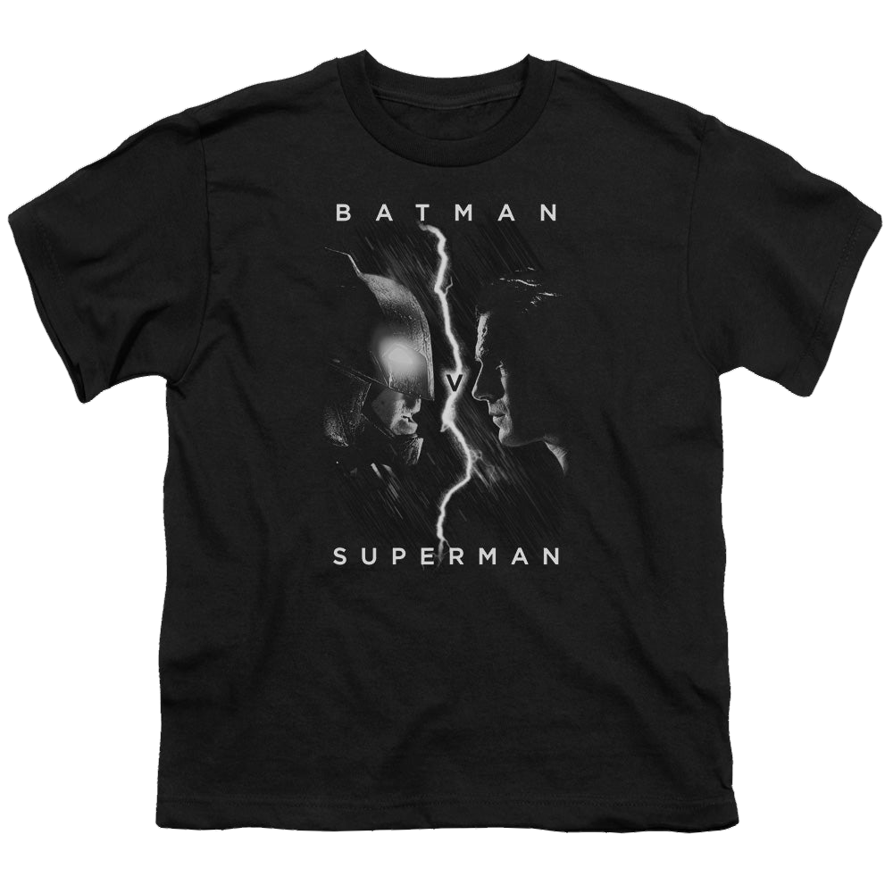 Batman v Superman Face To Face - Youth T-Shirt Youth T-Shirt (Ages 8-12) Batman   