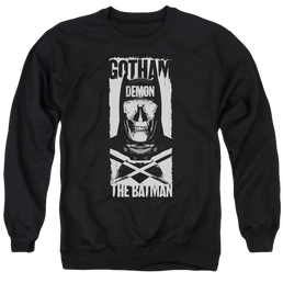 Batman v Superman Demon Bat - Men's Crewneck Sweatshirt Men's Crewneck Sweatshirt Batman   