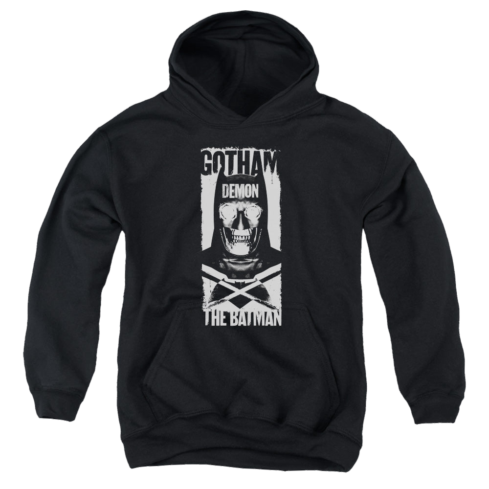 Batman v Superman Demon Bat - Youth Hoodie Youth Hoodie (Ages 8-12) Batman   