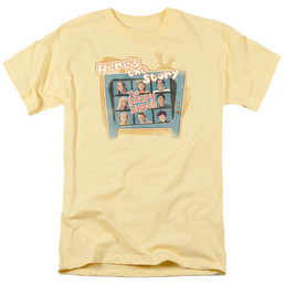 Brady Bunch Heres The Story - Men's Regular Fit T-Shirt Men's Regular Fit T-Shirt Brady Bunch   