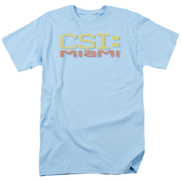 Csi Miami Logo Distressed - Men's Regular Fit T-Shirt Men's Regular Fit T-Shirt CSI   