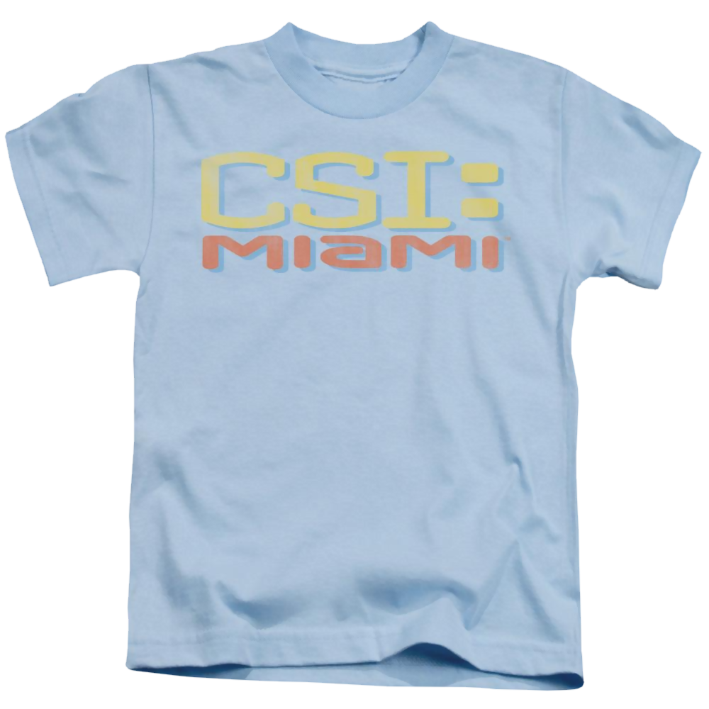 CSI: Miami Logo Distressed - Kid's T-Shirt (Ages 4-7) Kid's T-Shirt (Ages 4-7) CSI   