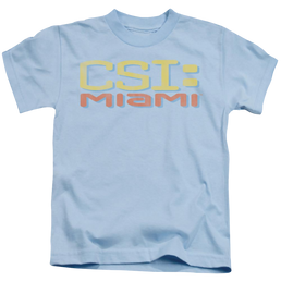 CSI: Miami Logo Distressed - Kid's T-Shirt (Ages 4-7) Kid's T-Shirt (Ages 4-7) CSI   