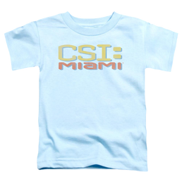 Csi Miami Logo Distressed - Toddler T-Shirt Toddler T-Shirt CSI   