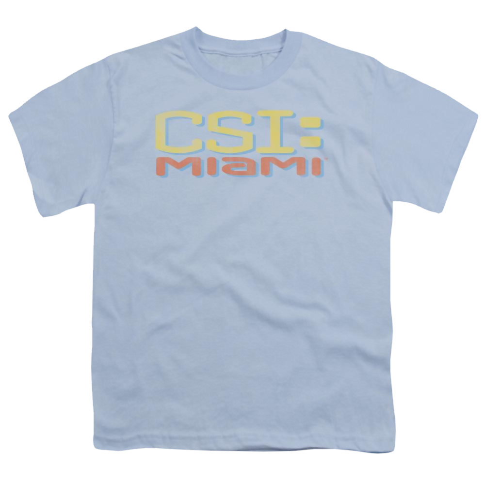 CSI: Miami Logo Distressed - Youth T-Shirt (Ages 8-12) Youth T-Shirt (Ages 8-12) CSI   