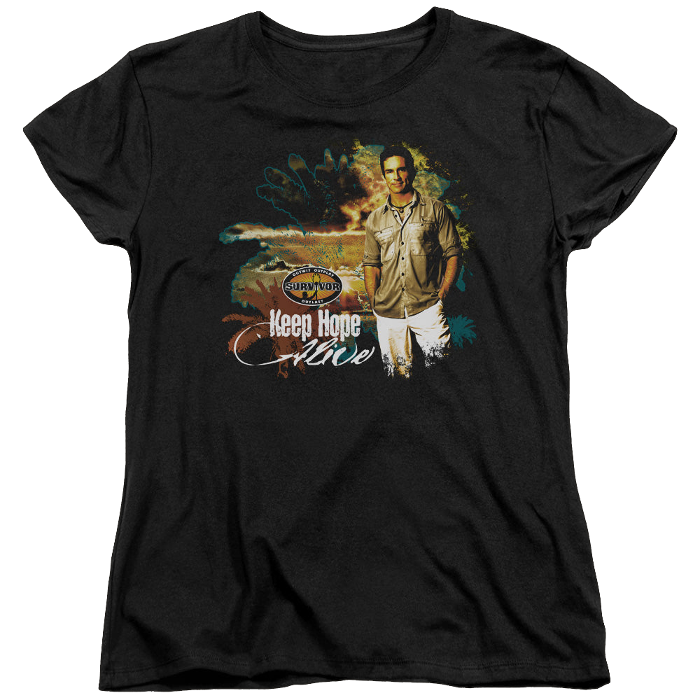 Survivor Keep Hope Alive - Women's T-Shirt Women's T-Shirt Survivor   