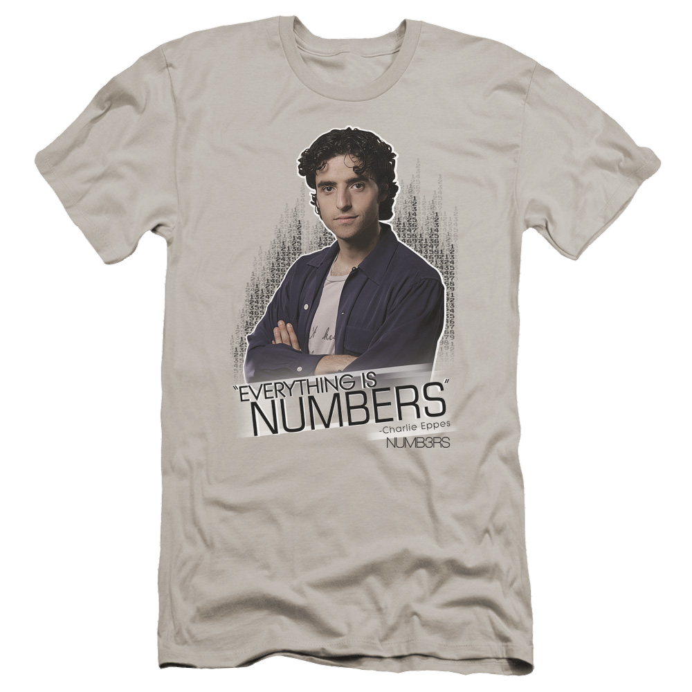 Numbers Everything Is Numbers - Men's Premium Slim Fit T-Shirt Men's Premium Slim Fit T-Shirt Numbers   