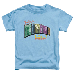 Csi Miami Greeting From Miami - Toddler T-Shirt Toddler T-Shirt CSI   