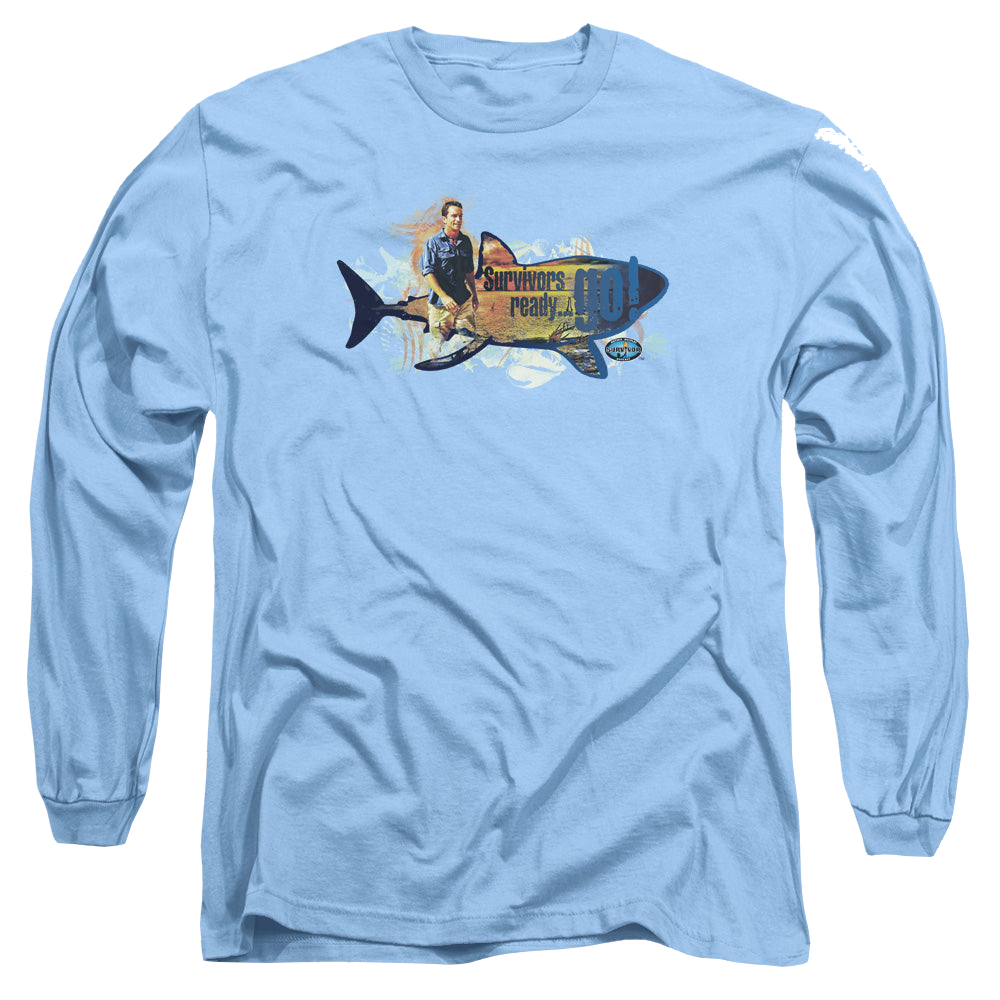 Survivor Ready Go - Men's Long Sleeve T-Shirt Men's Long Sleeve T-Shirt Survivor   