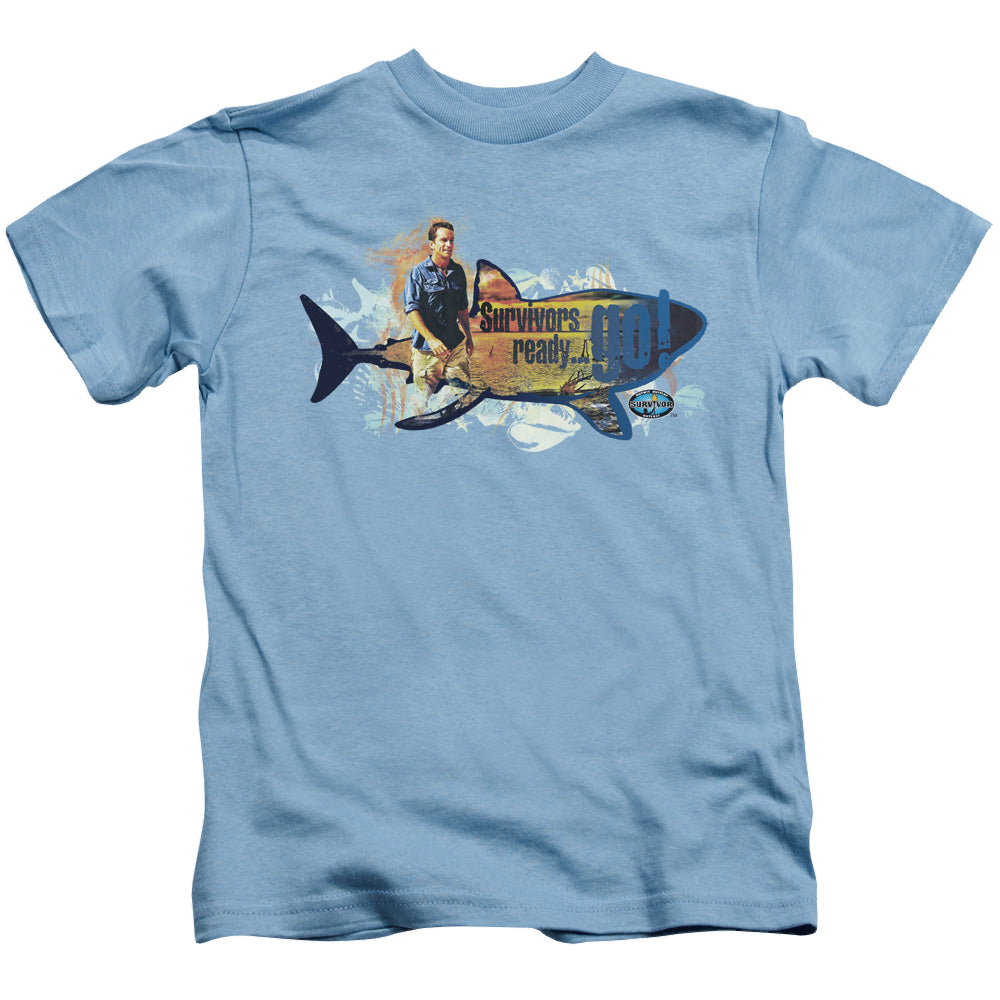 Survivor Ready Go - Kid's T-Shirt Kid's T-Shirt (Ages 4-7) Survivor   