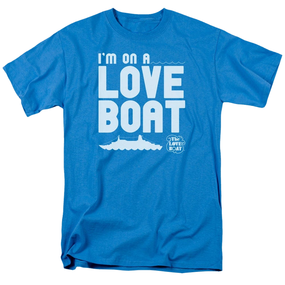 Love Boat, The Im On A - Men's Regular Fit T-Shirt Men's Regular Fit T-Shirt The Love Boat   