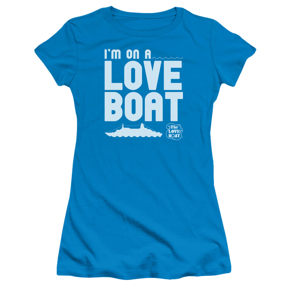 Love Boat, The Im On A - Juniors T-Shirt Juniors T-Shirt The Love Boat   