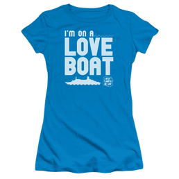 Love Boat, The Im On A - Juniors T-Shirt Juniors T-Shirt The Love Boat   
