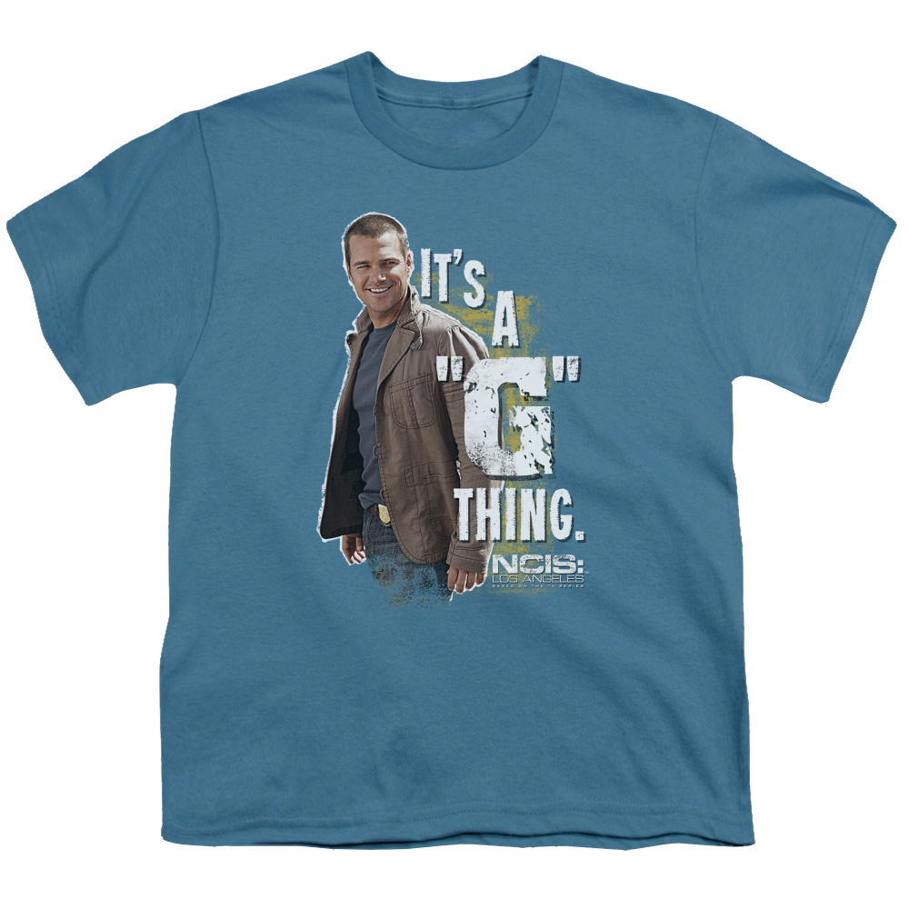 NCIS Los Angeles G Thing - Youth T-Shirt Youth T-Shirt (Ages 8-12) NCIS   
