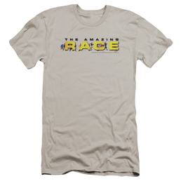 Amazing Race, The Running Logo - Men's Premium Slim Fit T-Shirt Men's Premium Slim Fit T-Shirt The Amazing Race   