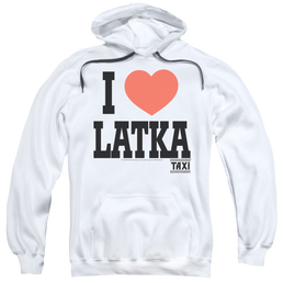 Taxi I Heart Latka - Pullover Hoodie Pullover Hoodie Taxi   