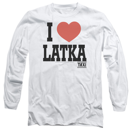 Taxi I Heart Latka - Men's Long Sleeve T-Shirt Men's Long Sleeve T-Shirt Taxi   