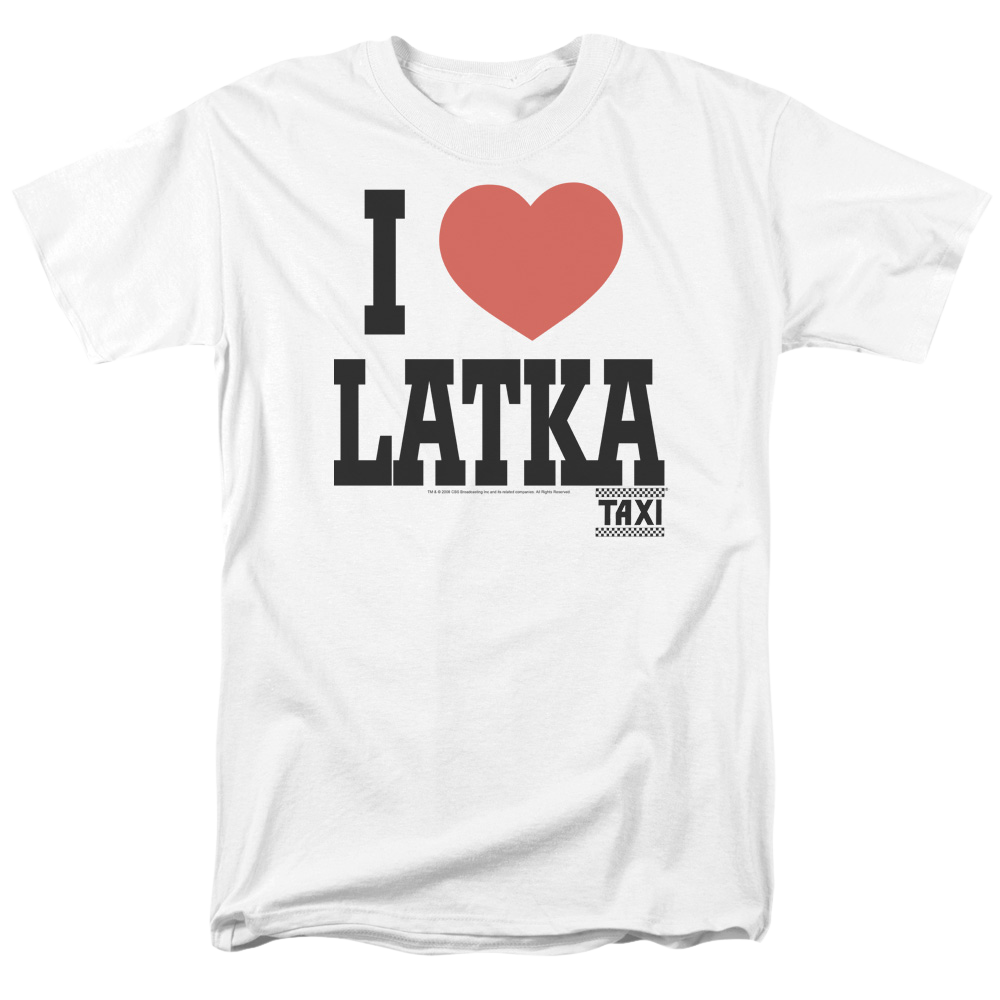 Taxi I Heart Latka - Men's Regular Fit T-Shirt Men's Regular Fit T-Shirt Taxi   