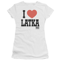 Taxi I Heart Latka - Juniors T-Shirt Juniors T-Shirt Taxi   