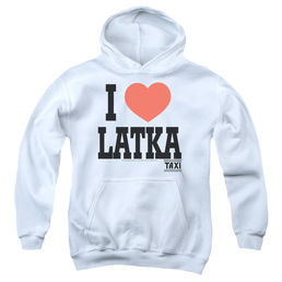 Taxi I Heart Latka - Youth Hoodie Youth Hoodie (Ages 8-12) Taxi   