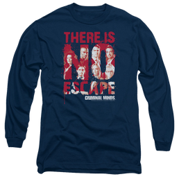 Criminal Minds No Escape - Men's Long Sleeve T-Shirt Men's Long Sleeve T-Shirt Criminal Minds   