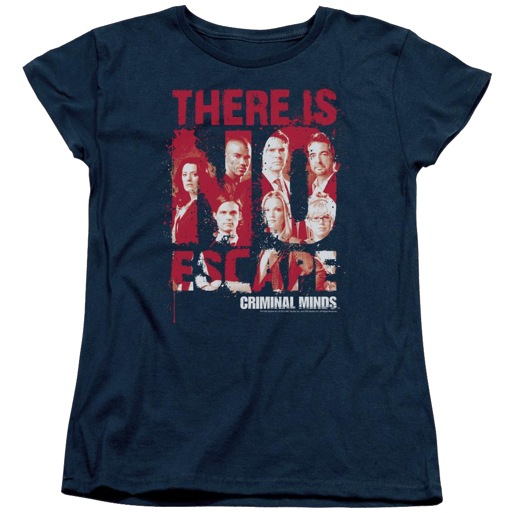 Criminal Minds No Escape - Women's T-Shirt Women's T-Shirt Criminal Minds   