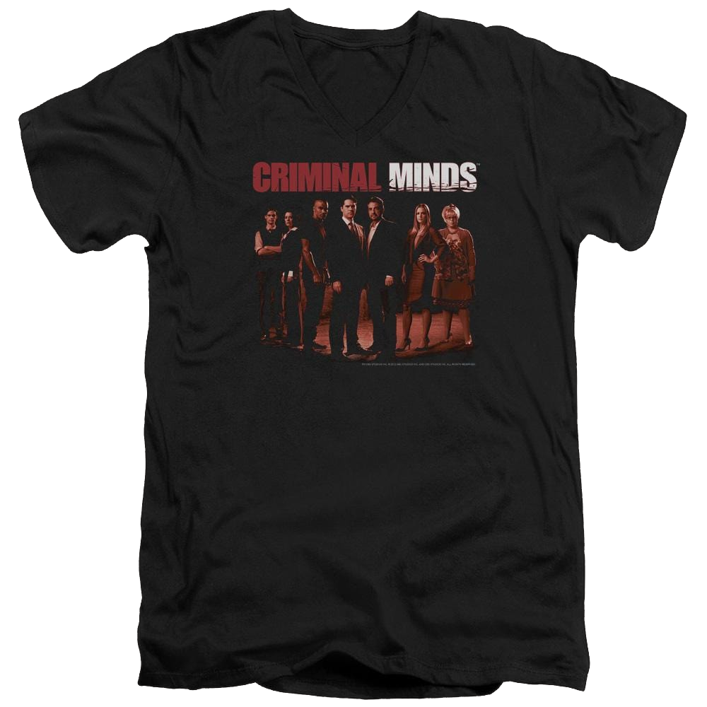 Criminal Minds The Crew - Men's V-Neck T-Shirt Men's V-Neck T-Shirt Criminal Minds   
