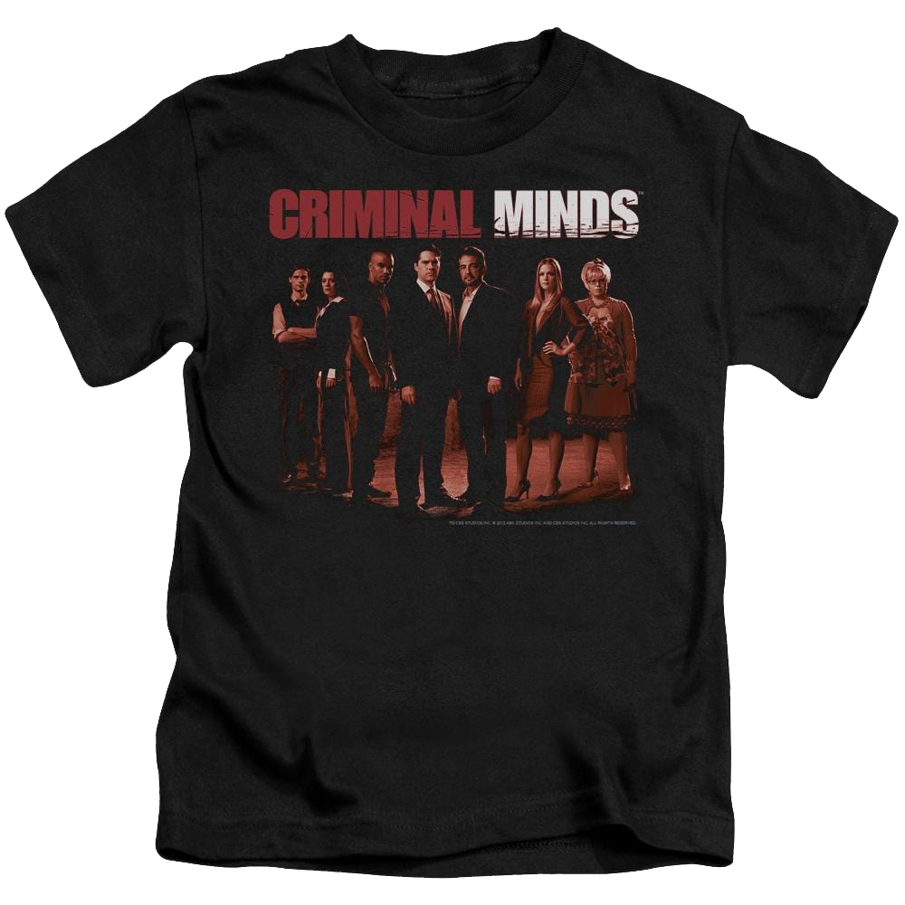 Criminal Minds The Crew - Kid's T-Shirt (Ages 4-7) Kid's T-Shirt (Ages 4-7) Criminal Minds   
