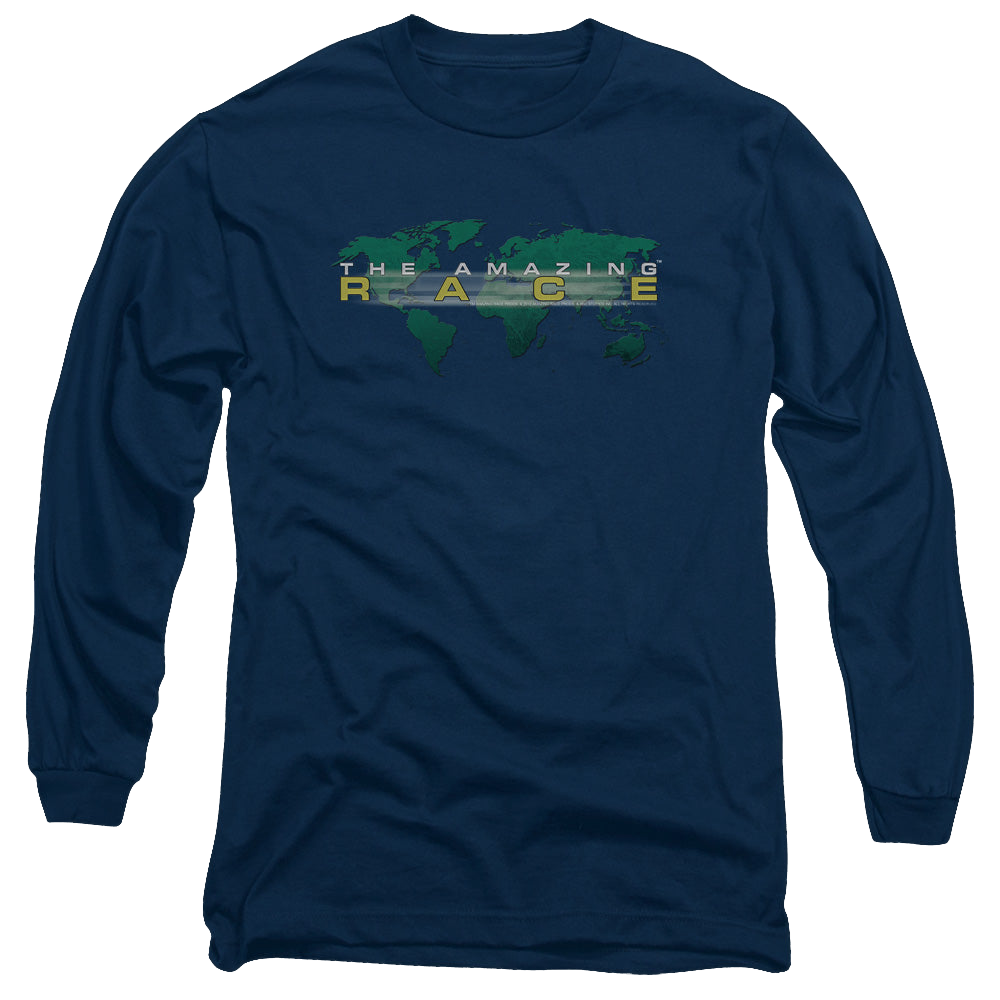 Amazing Race, The Around The World - Men's Long Sleeve T-Shirt Men's Long Sleeve T-Shirt The Amazing Race   