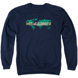 Amazing Race, The Around The World - Men's Crewneck Sweatshirt Men's Crewneck Sweatshirt The Amazing Race   