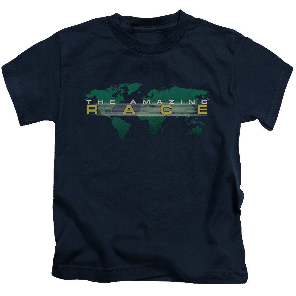 Amazing Race, The Around The World - Kid's T-Shirt Kid's T-Shirt (Ages 4-7) The Amazing Race   