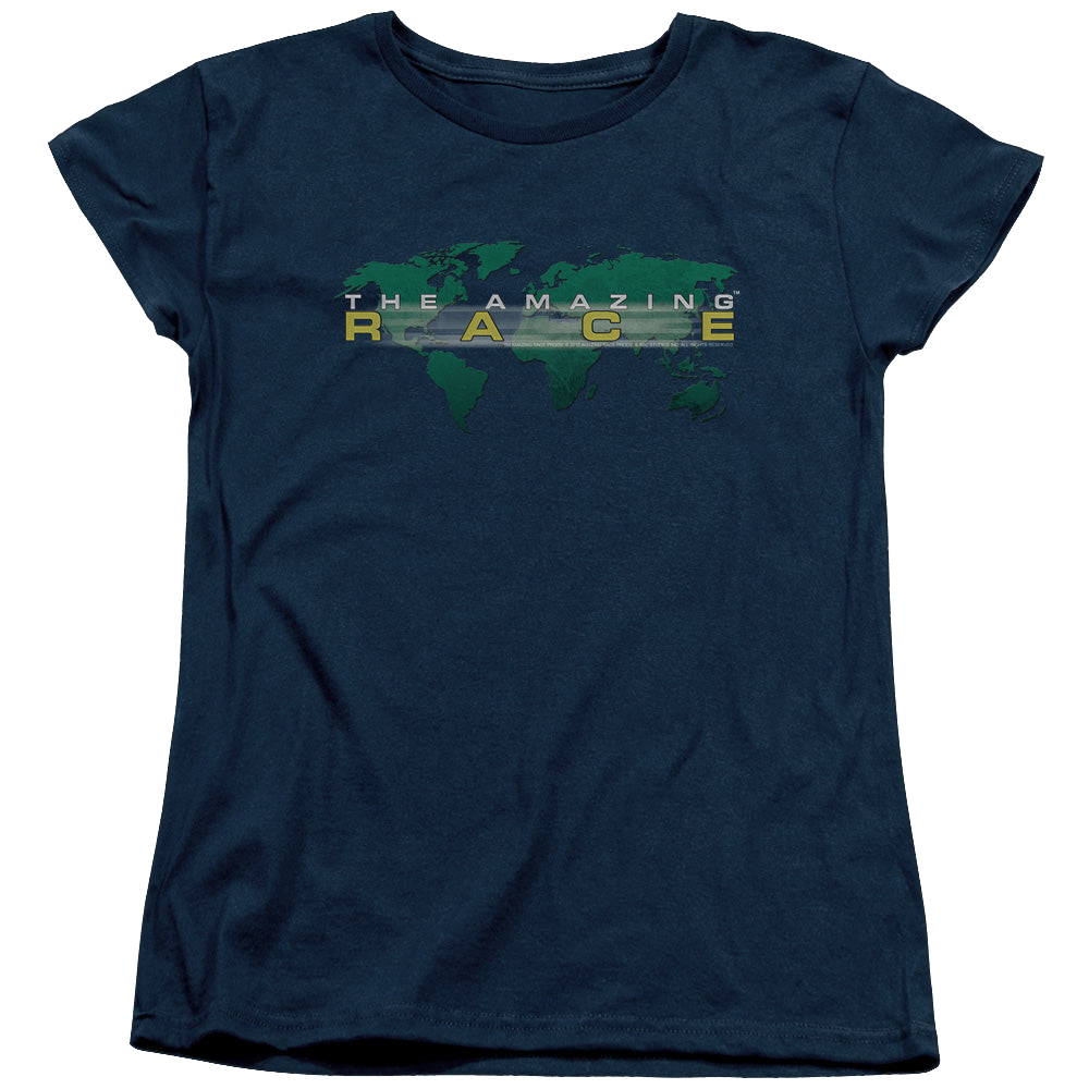 Amazing Race, The Around The World - Women's T-Shirt Women's T-Shirt The Amazing Race   