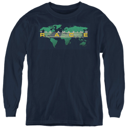 Amazing Race, The Around The World - Youth Long Sleeve T-Shirt Youth Long Sleeve T-Shirt The Amazing Race   