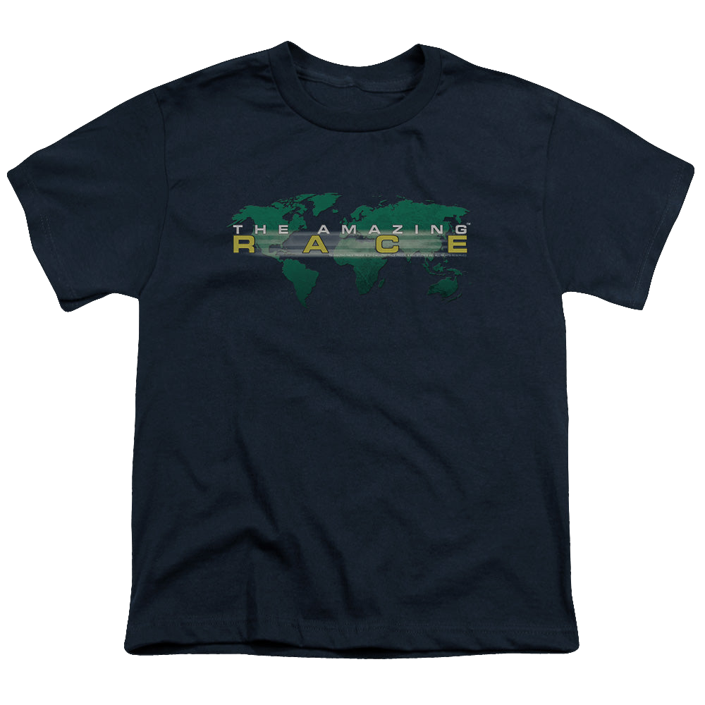 Amazing Race, The Around The World - Youth T-Shirt Youth T-Shirt (Ages 8-12) The Amazing Race   