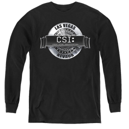 Csi Rendered Logo - Youth Long Sleeve T-Shirt Youth Long Sleeve T-Shirt CSI   