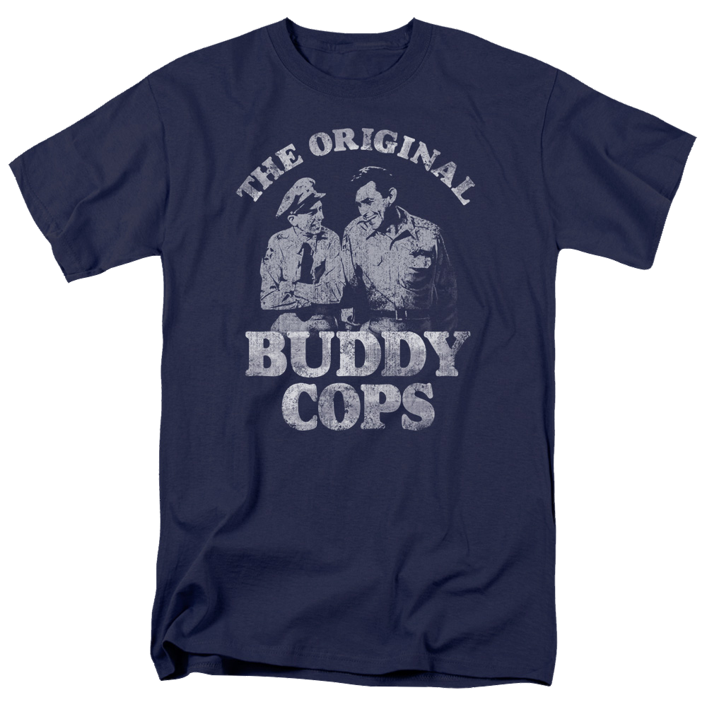 Andy Griffith Buddy Cops - Men's Regular Fit T-Shirt Men's Regular Fit T-Shirt Andy Griffith Show   