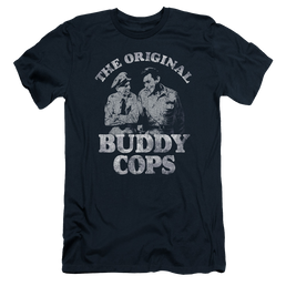 Andy Griffith Buddy Cops - Men's Slim Fit T-Shirt Men's Slim Fit T-Shirt Andy Griffith Show   