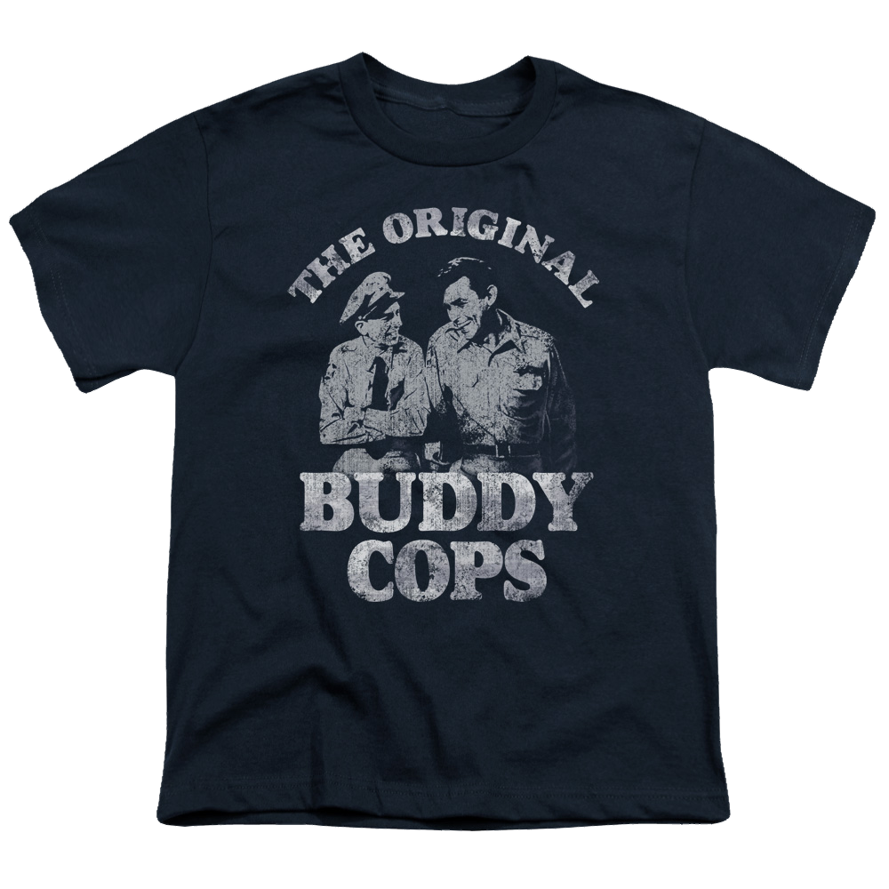 Andy Griffith Buddy Cops - Youth T-Shirt (Ages 8-12) Youth T-Shirt (Ages 8-12) Andy Griffith Show   