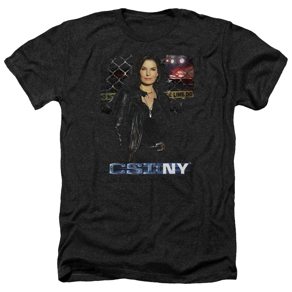 CSI: NY Jo - Men's Heather T-Shirt Men's Heather T-Shirt CSI   
