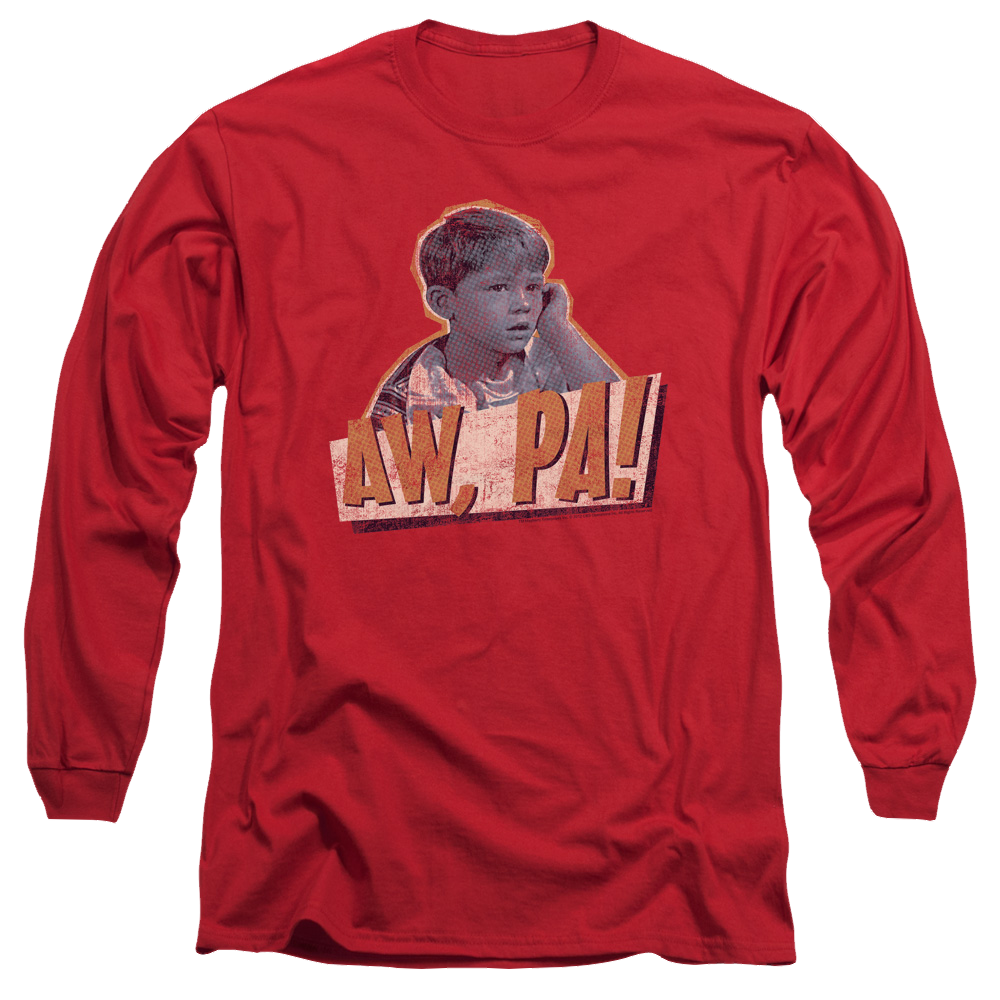 Andy Griffith Aw Pa - Men's Long Sleeve T-Shirt Men's Long Sleeve T-Shirt Andy Griffith Show   
