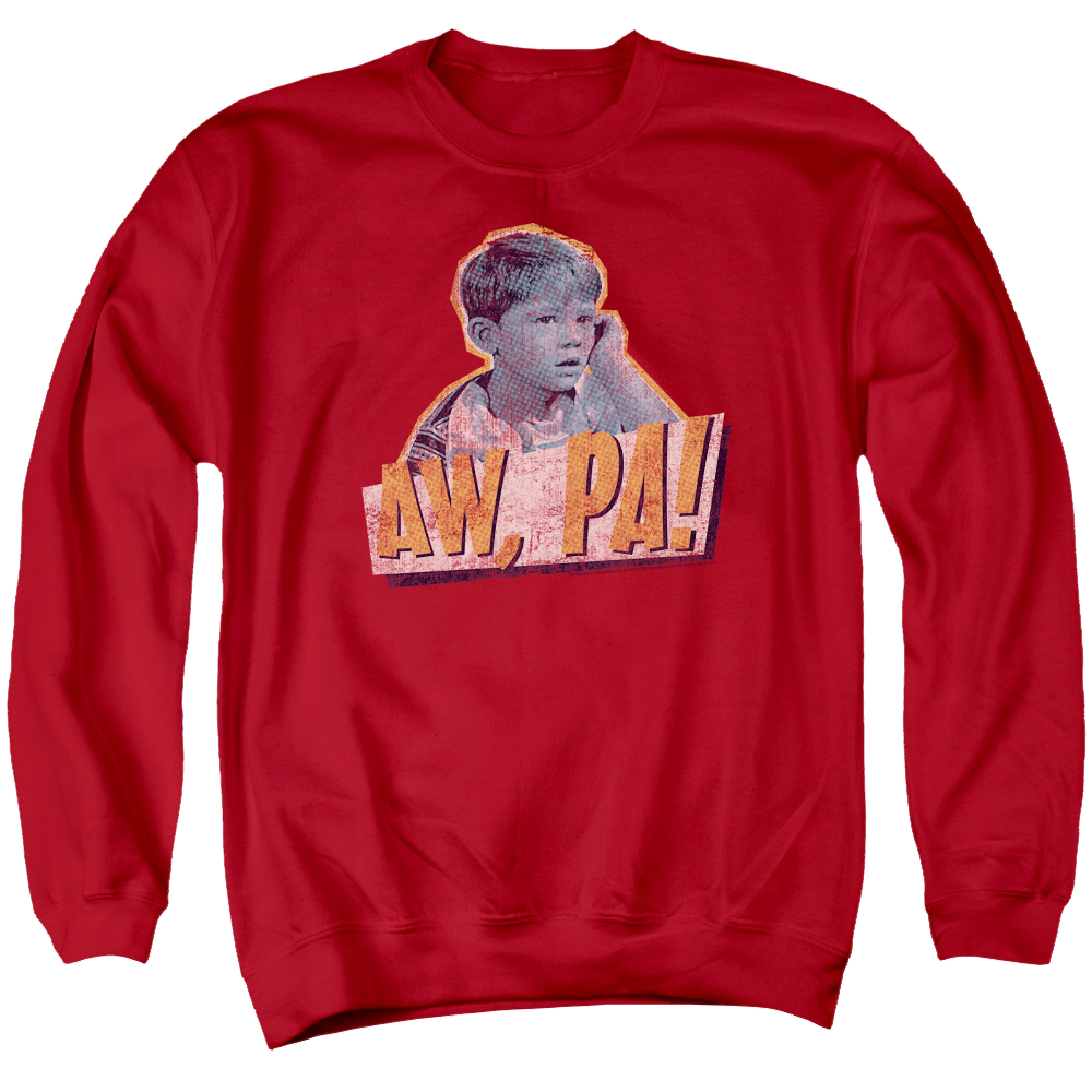 Andy Griffith Aw Pa - Men's Crewneck Sweatshirt Men's Crewneck Sweatshirt Andy Griffith Show   