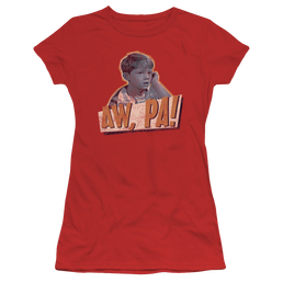 Andy Griffith Aw Pa - Juniors T-Shirt Juniors T-Shirt Andy Griffith Show   