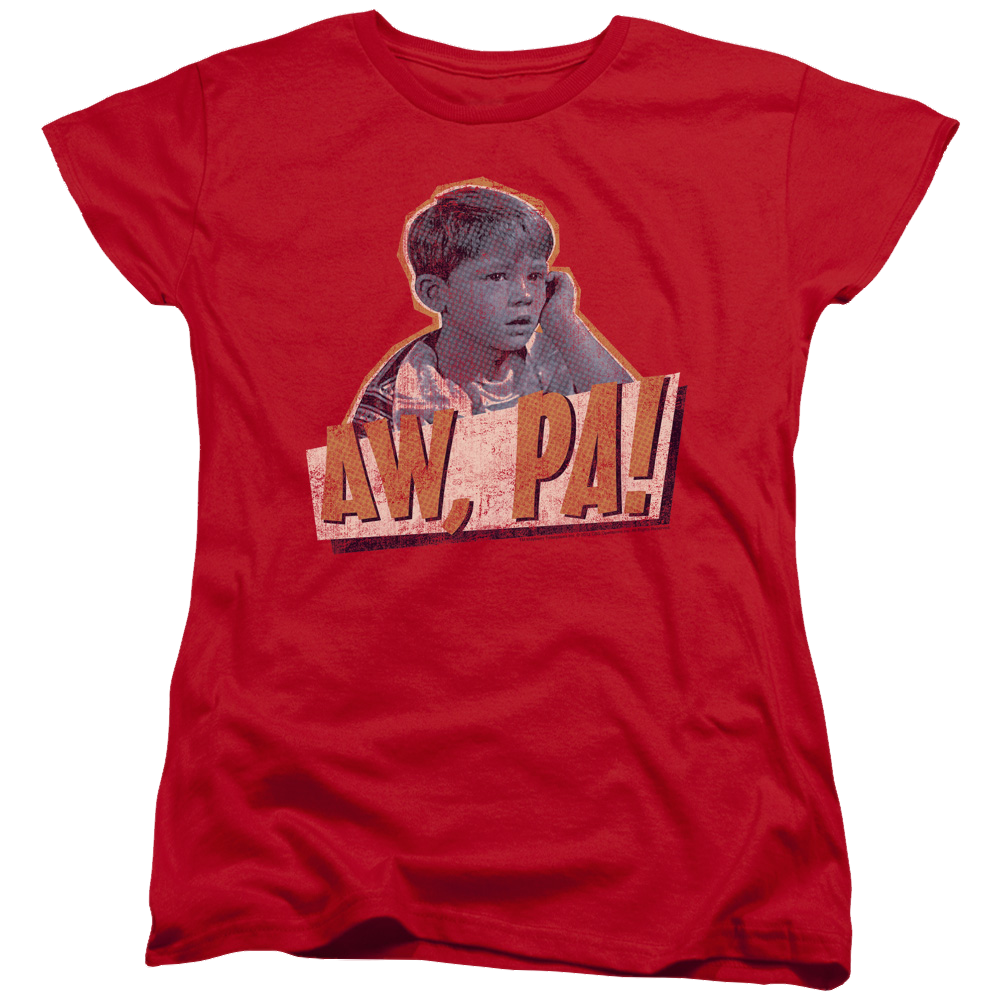 Andy Griffith Aw Pa - Women's T-Shirt Women's T-Shirt Andy Griffith Show   