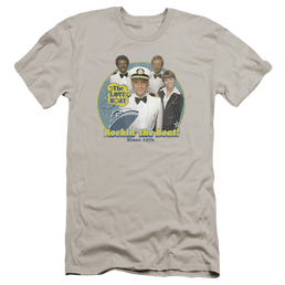 Love Boat, The Rockin The Boat - Men's Premium Slim Fit T-Shirt Men's Premium Slim Fit T-Shirt The Love Boat   