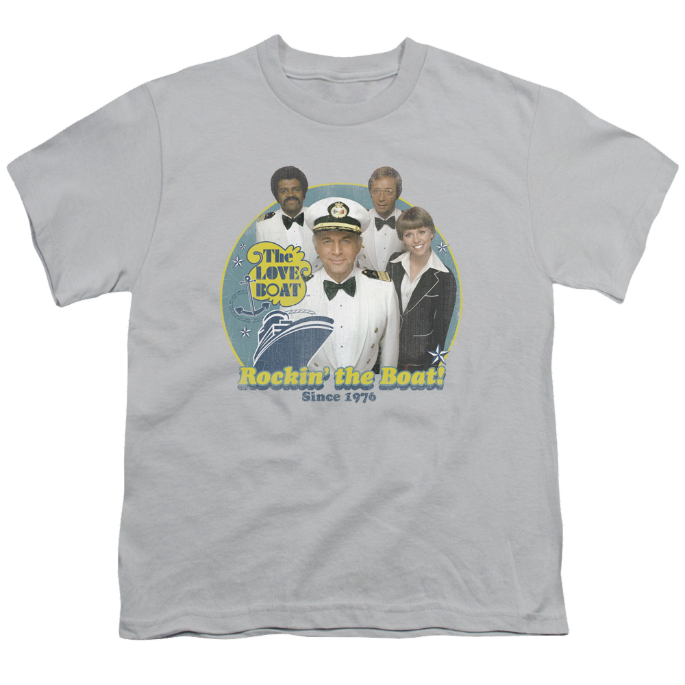 Love Boat, The Rockin The Boat - Youth T-Shirt Youth T-Shirt (Ages 8-12) The Love Boat   