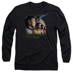 Star Trek Forward To Adventure Men's Long Sleeve T-Shirt Men's Long Sleeve T-Shirt Star Trek   