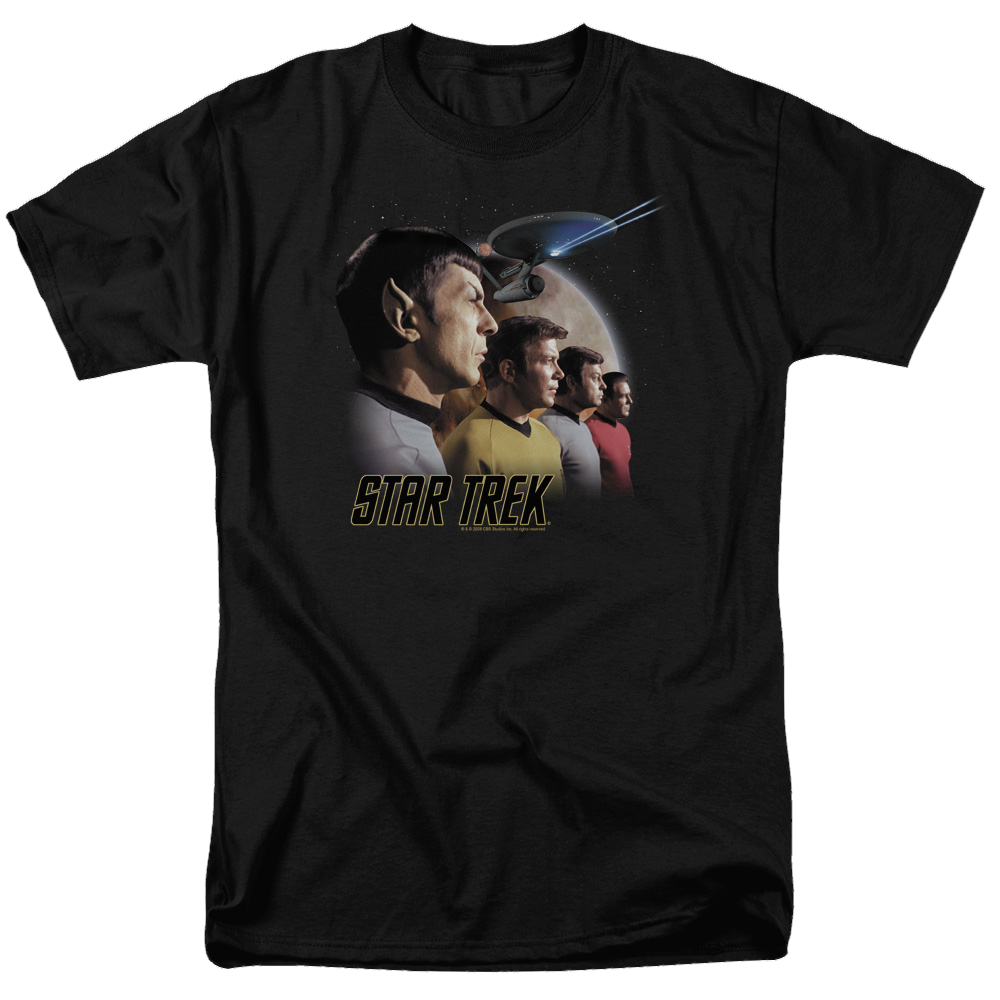 Star Trek Forward To Adventure Men's Regular Fit T-Shirt Men's Regular Fit T-Shirt Star Trek   
