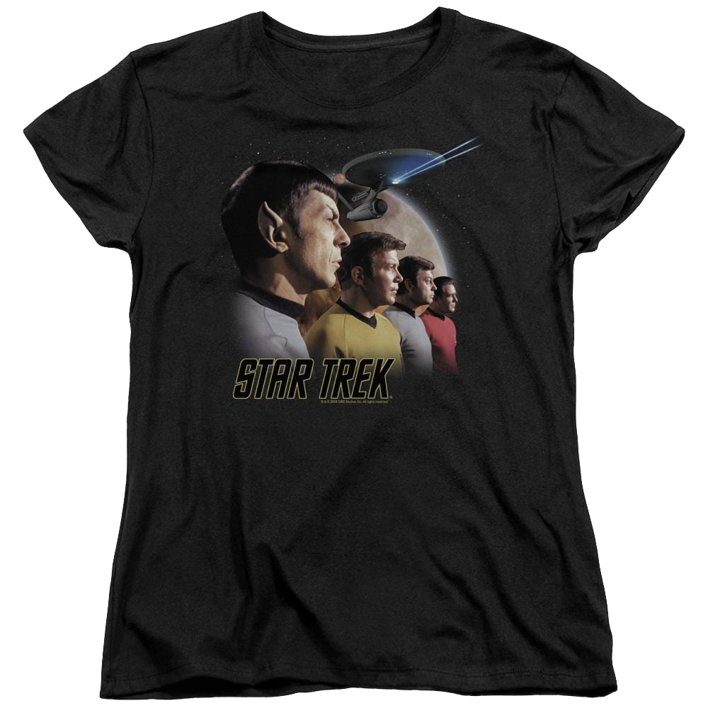 Star Trek Forward To Adventure Women's T-Shirt Women's T-Shirt Star Trek   